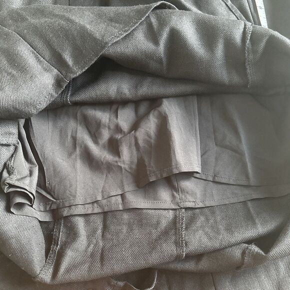 NWT Melloday Nordstrom Puff Sleeve Bow Linen Viscose Blend Maxi Dress Size Large - Picture 12 of 12